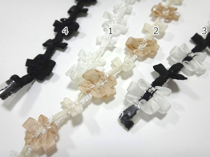 MOKUBA フローラルテープ 「品番 9337／10m巻／装飾リボン／日本製／木馬社製」 （お取り寄せ）