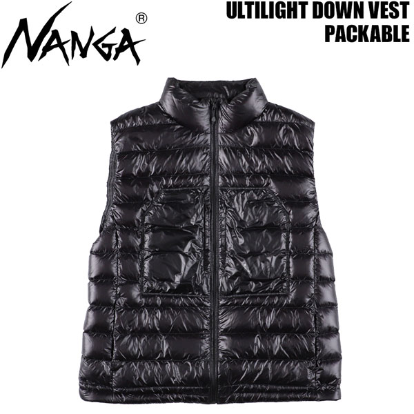 ナンガ ウルトラライトダウンベストパッカブル NANGA ULTILIGHT DOWN VEST PACKABLE ジャパンブランド ダウンジャケット 山岳 プロユース ミッドレイヤー|登山専門店 遊岳人