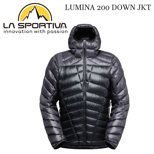 スポルティバ ルミナ２００落ちこむ上衣 天使の都市 SPORTIVA LUMINA 200 DOWN JKT 日本置き目品 メンズ 落ちこむ上衣 山専 ブラックオニキス S M L XL XXL