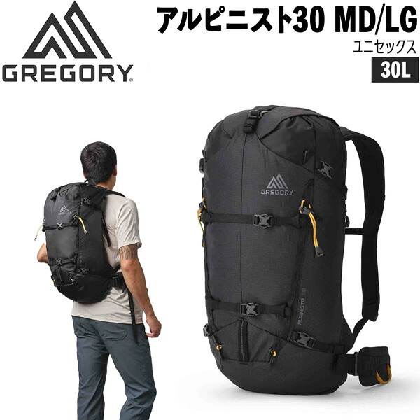 グレゴリー アルピニスト30 MD/LG サミットブラック GREGORY バックパック リュック