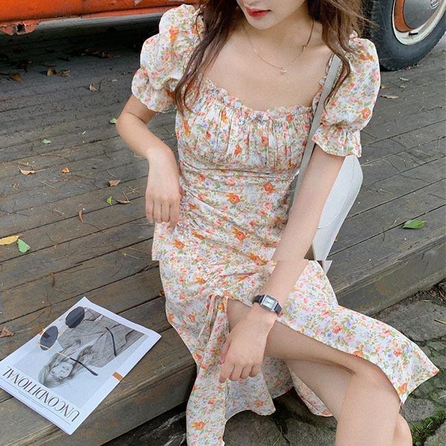 半袖 ロング ワンピース レトロ 花模様 サマードレス 春夏秋 lefutur426-w234_65.jpg