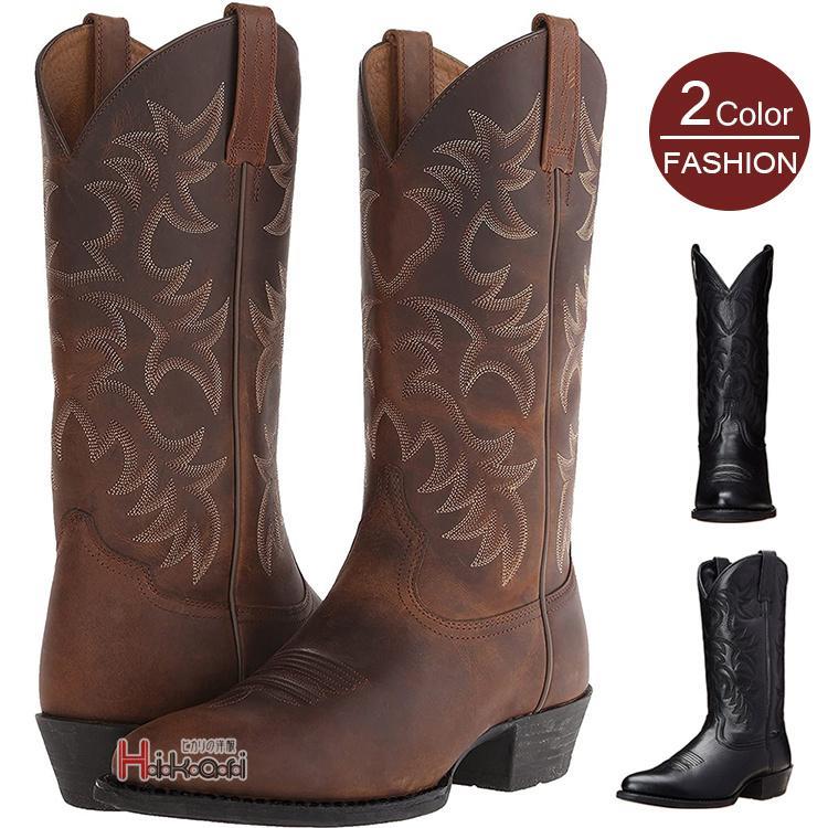 SANCHOブラックウエスタンブーツ 24cm サンチョ（SANCHO）BW5326 Black の詳細ページです｜Western
