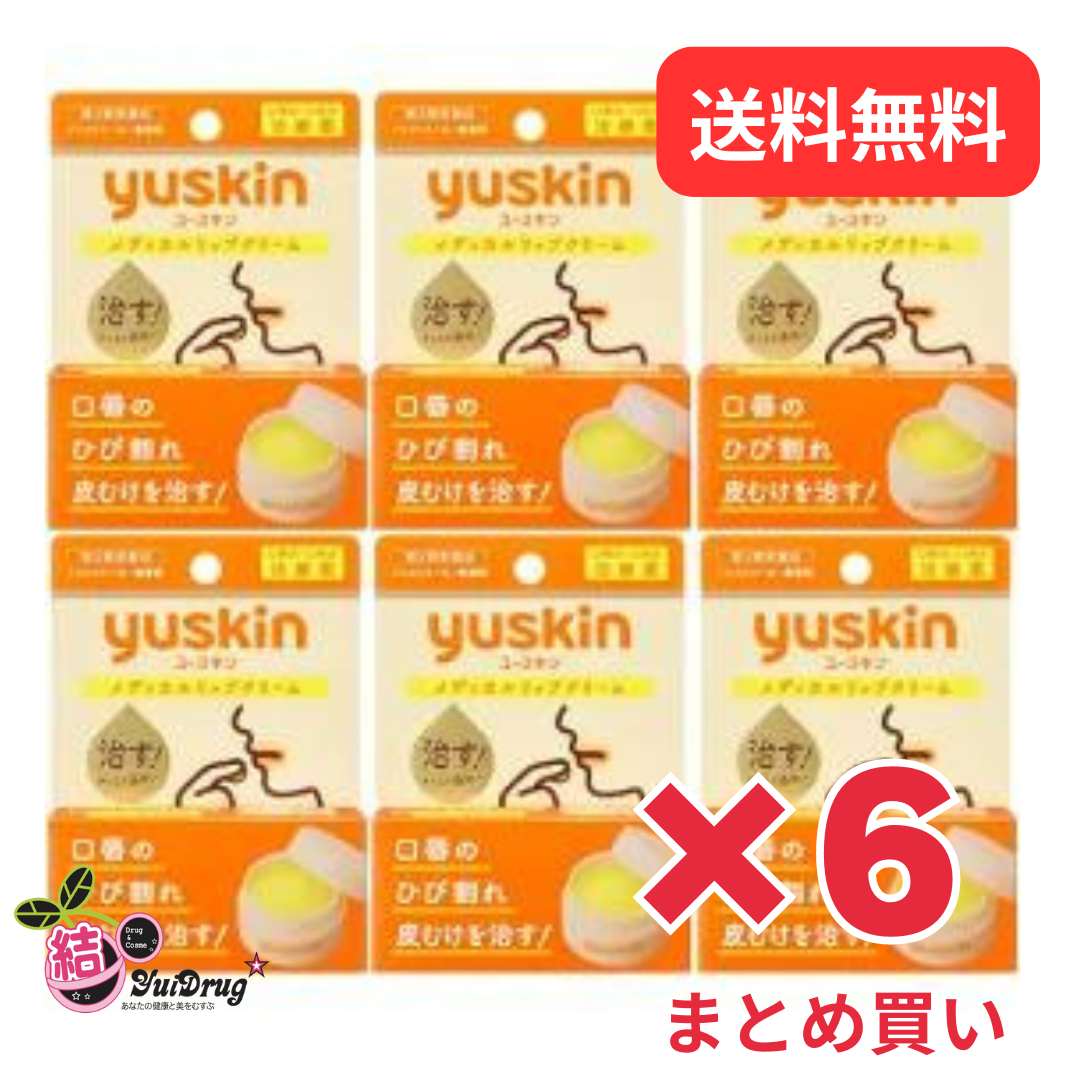 【6個セット】【【第3類医薬品】ユースキン メディカルリップクリーム 8.5g