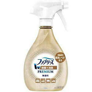 ファブリーズ W除菌 消臭 370ml Febreze スプレー プレミアム 本体 無香料 週末限定タイムセール プレミアム