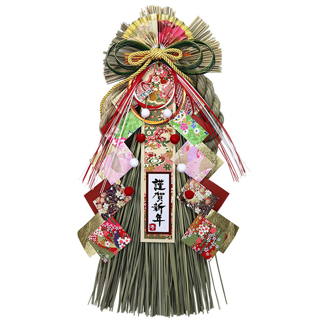 クリアランスセール しめ縄 おしゃれ 注連縄 しめ飾り 正月飾り 玄関 モダン 水引 リース 栄誉飾り 送料無料 迎春 お正月飾り 干支 十二支 門松 しめ縄 Marcsdesign Com