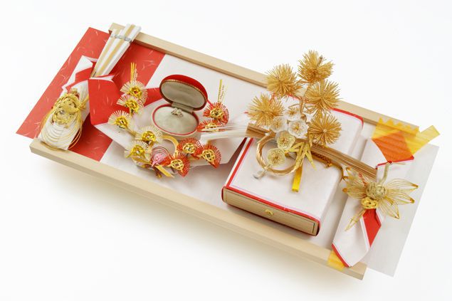 楽天市場】お買い得 結納セット 結納 略式 結納品 結納金と指輪 彩華