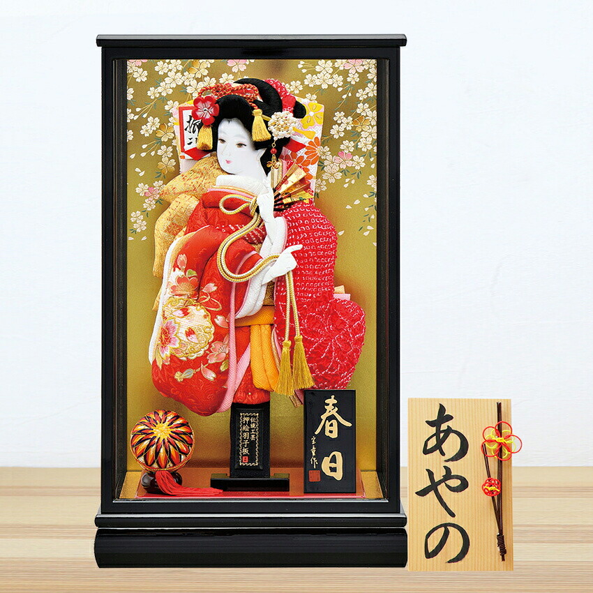 楽天市場】羽子板 コンパクト かわいい ミニサイズ 初正月 ガラス