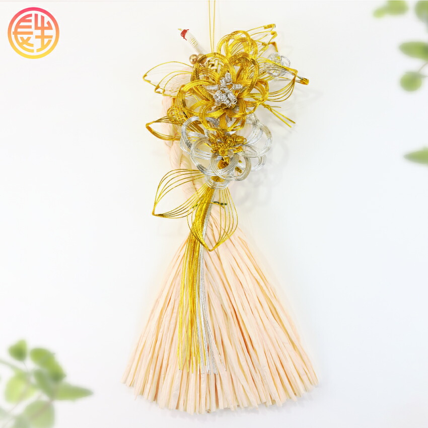 楽天市場】正月飾り おしゃれ 水引 リース しめ縄 注連縄 しめ飾り