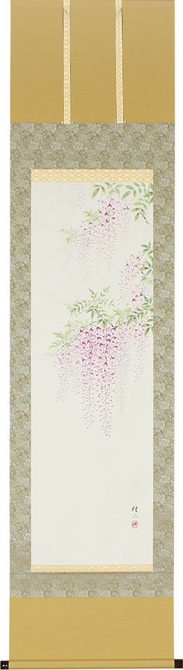 美品 掛け軸 長江桂舟作 桜花に小禽図 花鳥 さくら 真筆保証書有 口コミ サイト 商品 美品 掛け軸 長江桂舟作 桜花に小禽図 花鳥
