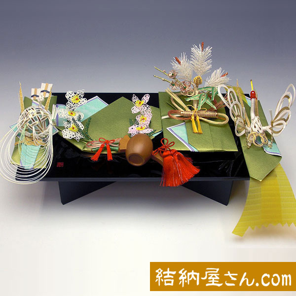 受書 タイプ3(黒塗丸盆) 標準仕様 結納関連商品