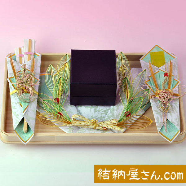 楽天市場】受書（結納に対する受書・パターンB【御結納品一式】）白木