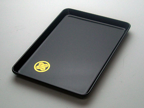 楽天市場】越前塗 9寸 切手盆 （金渕・磨紋入り） 正式に祝儀袋を