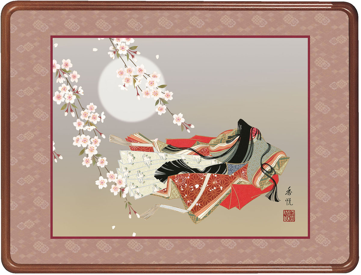 楽天市場】＜京七宝NANASAI＞ 染型七宝 おひなさま 七宝焼 七宝焼き