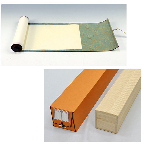 楽天市場】掛軸 掛け軸 富士閑寂 井原蒼竹 尺五立 約横54.5×縦190cm