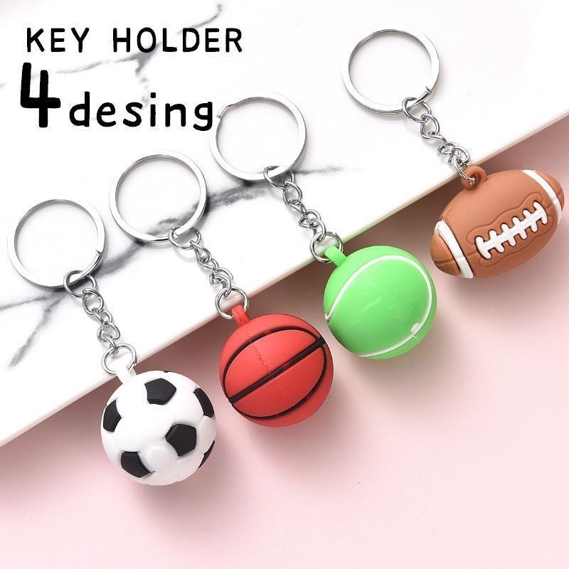 楽天市場】キーホルダー キーリング テニスボール サッカー