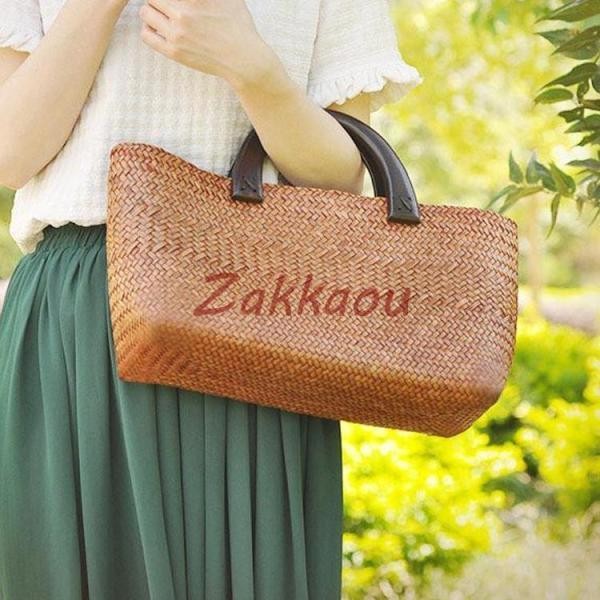 かご御徒面子 レディース トートバッグ かんかん帽御徒面子 ピクニック 海 砂浜 ビンテージ 夏御徒面子 かんかん帽御徒面子 軽さ 愛くるしい 草編み御徒面子 オシャレ