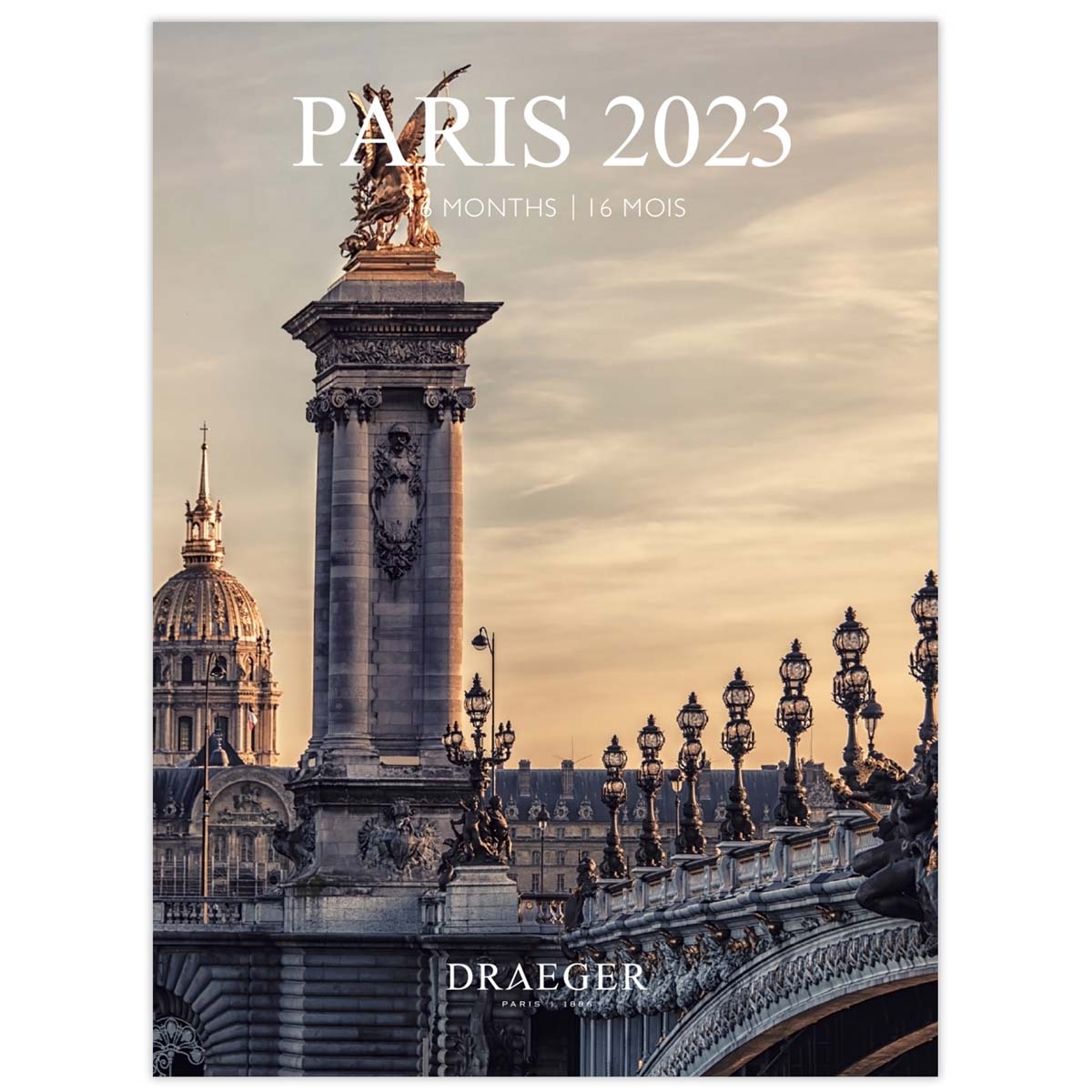 在庫あり ドレジャー 2023年 スモールカレンダー PARIS 壁掛け パリ ...