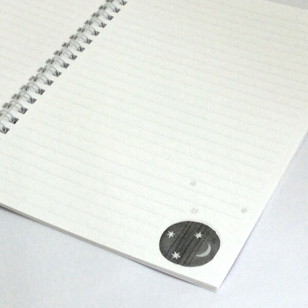 楽天市場 A5リングノート 山田和明 もうひとつの夜 イラスト ミュージック 絵本作家 贈り物 雑貨 かわいい おしゃれ 動物 楽器 ステーショナリー 文房具 Kyn 003 ユージニア 楽天市場店
