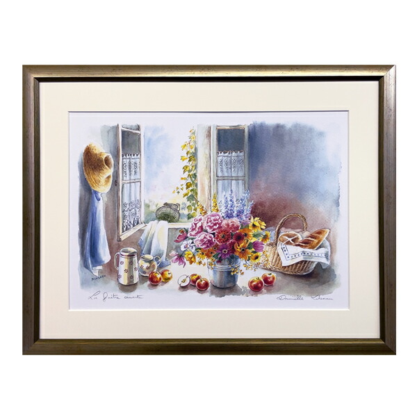 楽天市場】「チューリップ/花」絵画入り額縁【エメラルドゴールド