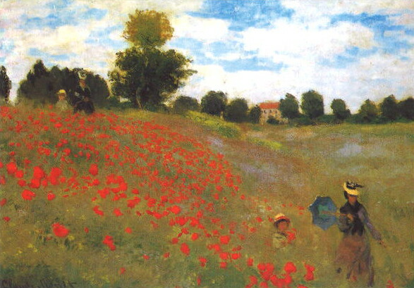 モネ チューリップ畑オランダ モネ「オランダのチューリップ畑