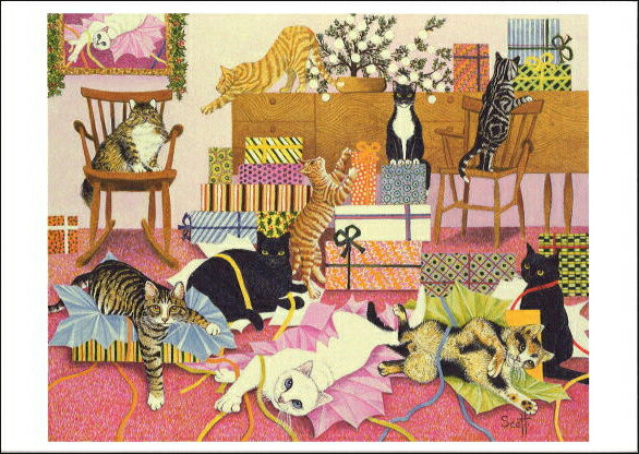 楽天市場】ポストカード アート 藤田嗣治「仕立て屋の猫」105