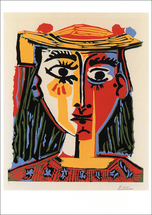 楽天市場】ポストカード アート ピカソ「牧神の胸像」105×148mm 名画