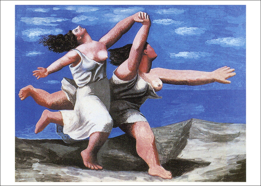 楽天市場】ポストカード アート ピカソ「本を読む女」105×150mm 名画