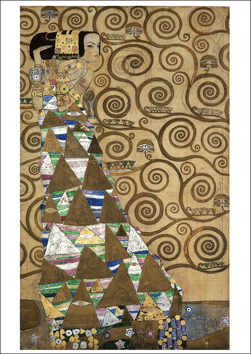 楽天市場】ポストカード アート クリムト「アデーレ・ブロッホ