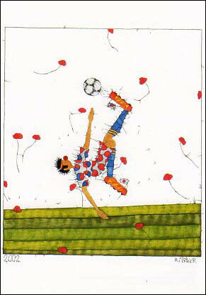 直筆サイン入り写真 マイケル・エッシェン チェルシーFC SA鑑定済 直筆