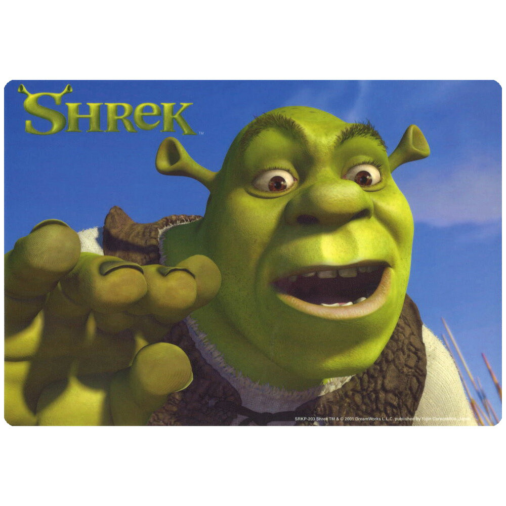 マウスパッド シュレック(2001年) 175×250mm マジックシート シネマ アニメーション映画 洋画 キャラクター(SRKP-203)画像