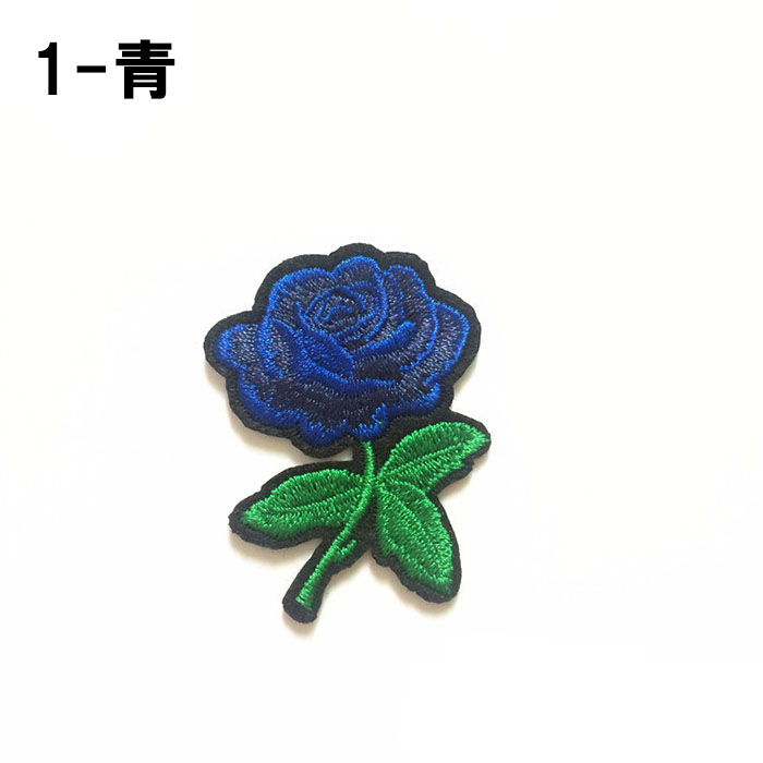 楽天市場 薔薇 バラ ローズ ワッペン 刺繍 手芸 クラフト 生地 アップリケ 女の子 可愛い 定形内 ゆかい屋