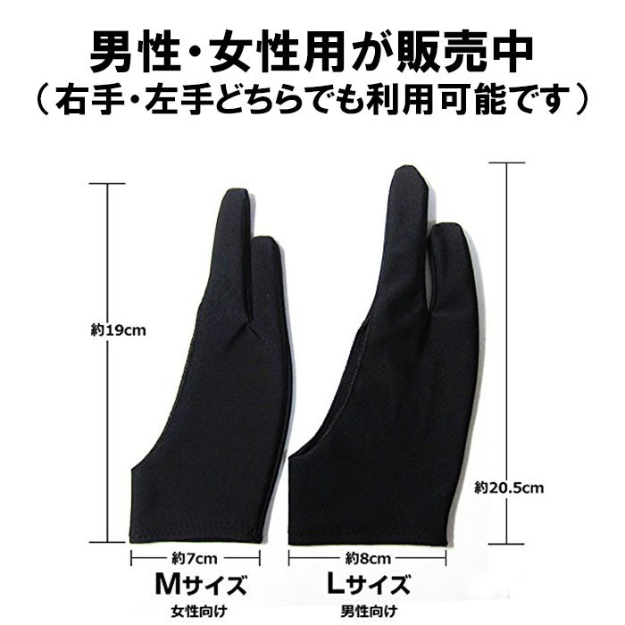 楽天市場 絵描き グローブ 手袋 2枚 ペンタブレット 手袋 イラストレーター 男性 女性用から選択可能 定形内 ゆかい屋