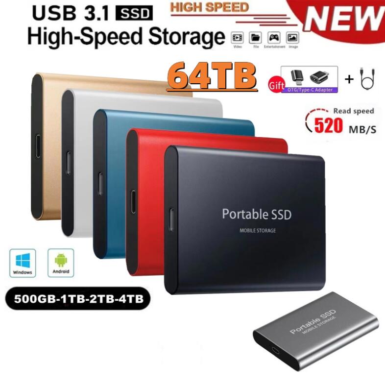 楽天市場】SSD 1TB 外付 ポータブルSSD 外付けハードディス USB-A/USB 