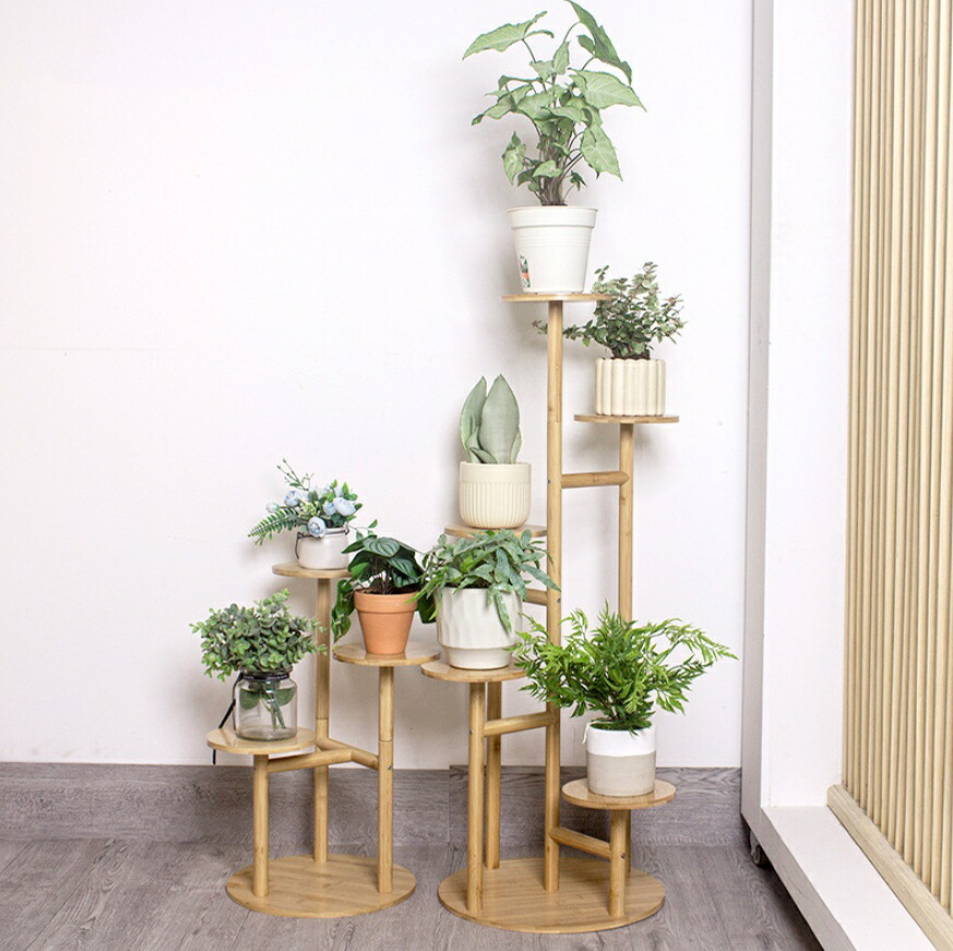 フラワースタンド 花台 おしゃれ 室内/屋外 玄関/ベランダ スリム 鉢置き台 園芸ラック ガーデニングラック プランター台 ポット ガーデンラック プランタースタンド 盆栽スタンド 植物スタンド 植物棚