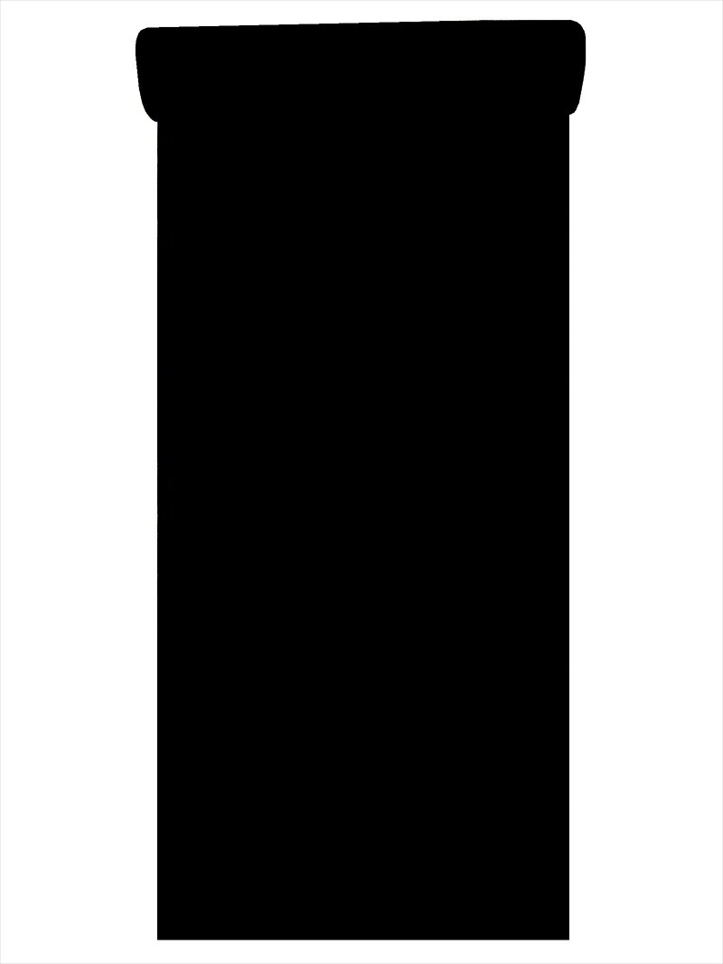 メンズ浴衣 布切れ No.652 黒地・無地柄・キングサイズ