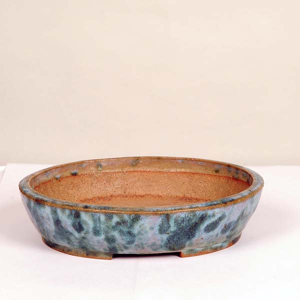 楽天市場】【盆栽 鉢】 新渡/楕円袋鉢 朱泥 【貴風〜中品鉢】 : いよじ