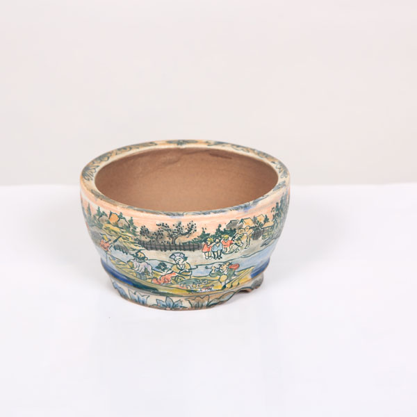 楽天市場】現代小鉢：緑寿庵陶翠 丸鉢 18.0cm【万国博記念鉢】【現品