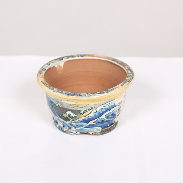 楽天市場】現代小鉢：緑寿庵陶翠 丸鉢 18.0cm【万国博記念鉢】【現品