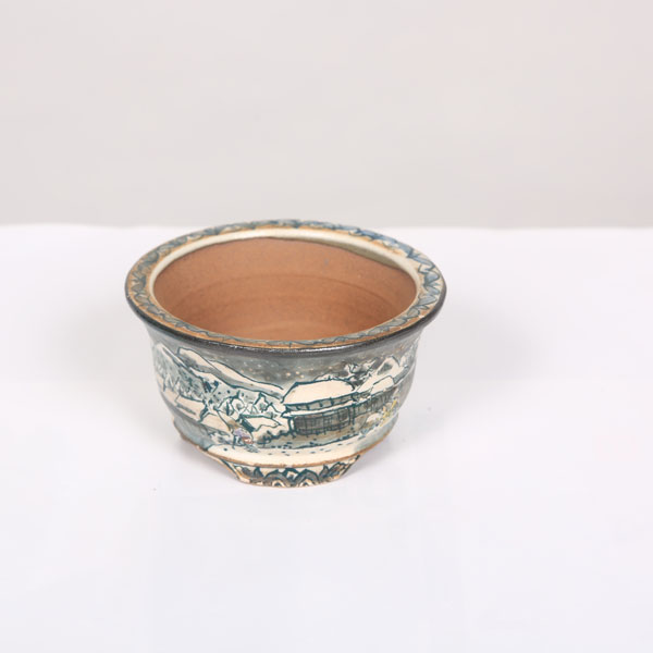 現代小鉢：陶翠　丸鉢　8.8ｃｍ【現品】*資材｜遊恵盆栽　店