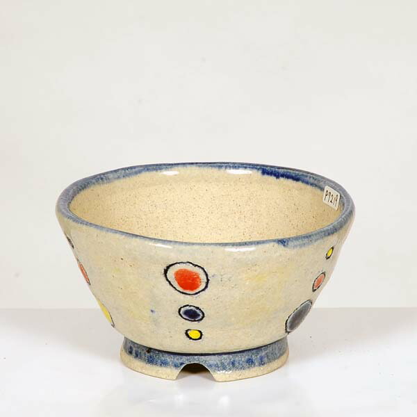 現代小鉢：越前文山（さちこ）　丸鉢　13.8ｃｍ【現品】