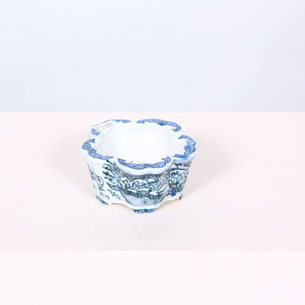現代小鉢：陶翠　輪花鉢　8.8ｃｍ【東海道五十三次　蒲原】【現品】