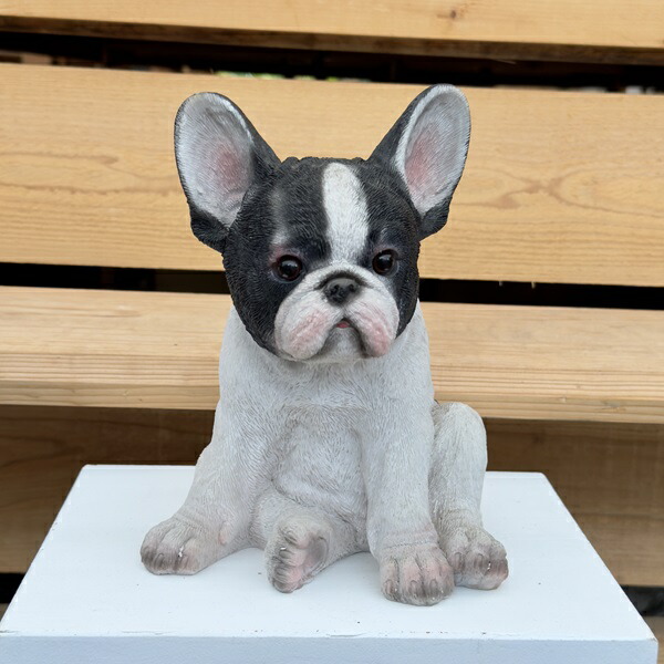 ★樹脂製 ブルドッグ 犬 イヌ リアル フィギュア オブジェ 置物 樹脂製 ブルドッグ 犬 イヌ リアル フィギュア オブジェ 置物