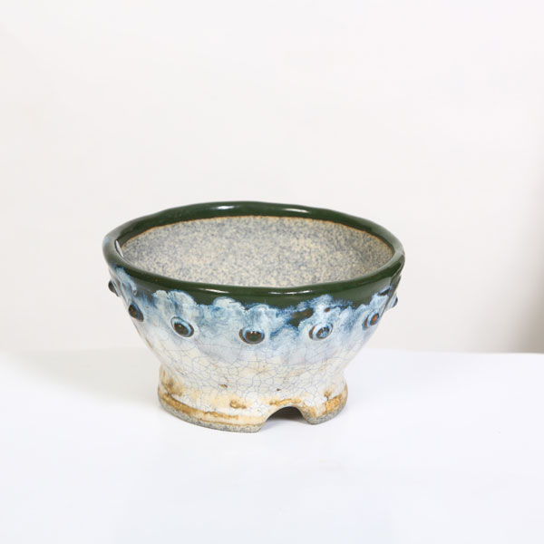 現代小鉢：越前文山　丸鉢　12.6ｃｍ【現品】*bunzan