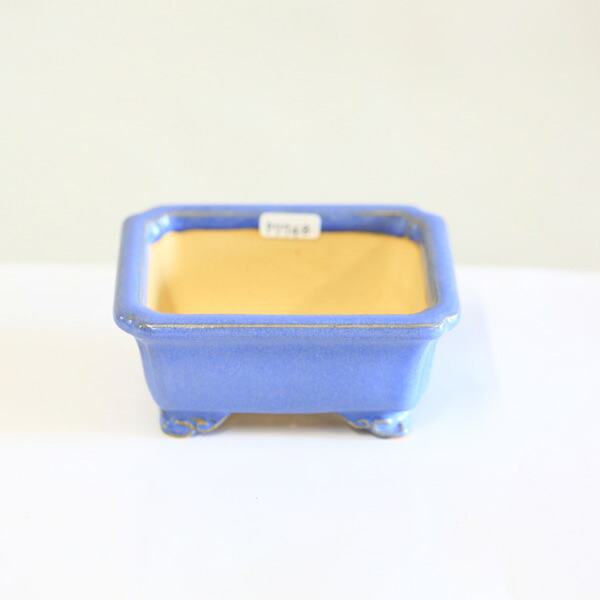 現代小鉢：昭山　足付長方鉢【現品】*shouzan　11.1cm