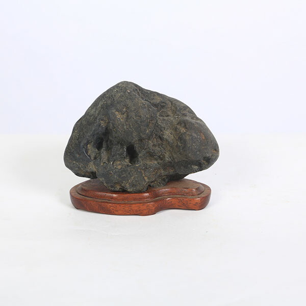 楽天市場】紅加茂石 水石 磨き 景石 鑑賞石 赤石 台付き 飾り石 希少