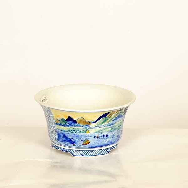 現代小鉢：谷楽　丸鉢【現品】*10.2cm