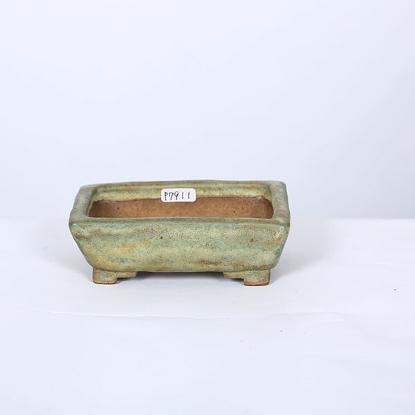 今日このごろ小鉢：天龍石仙 足付長方鉢【現品】*12.2糎 sekisen