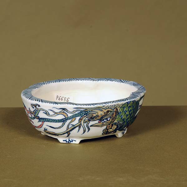現代小鉢:祥石(二代目) モッコ鉢 11.5cm【現】*資材|遊恵盆栽 店