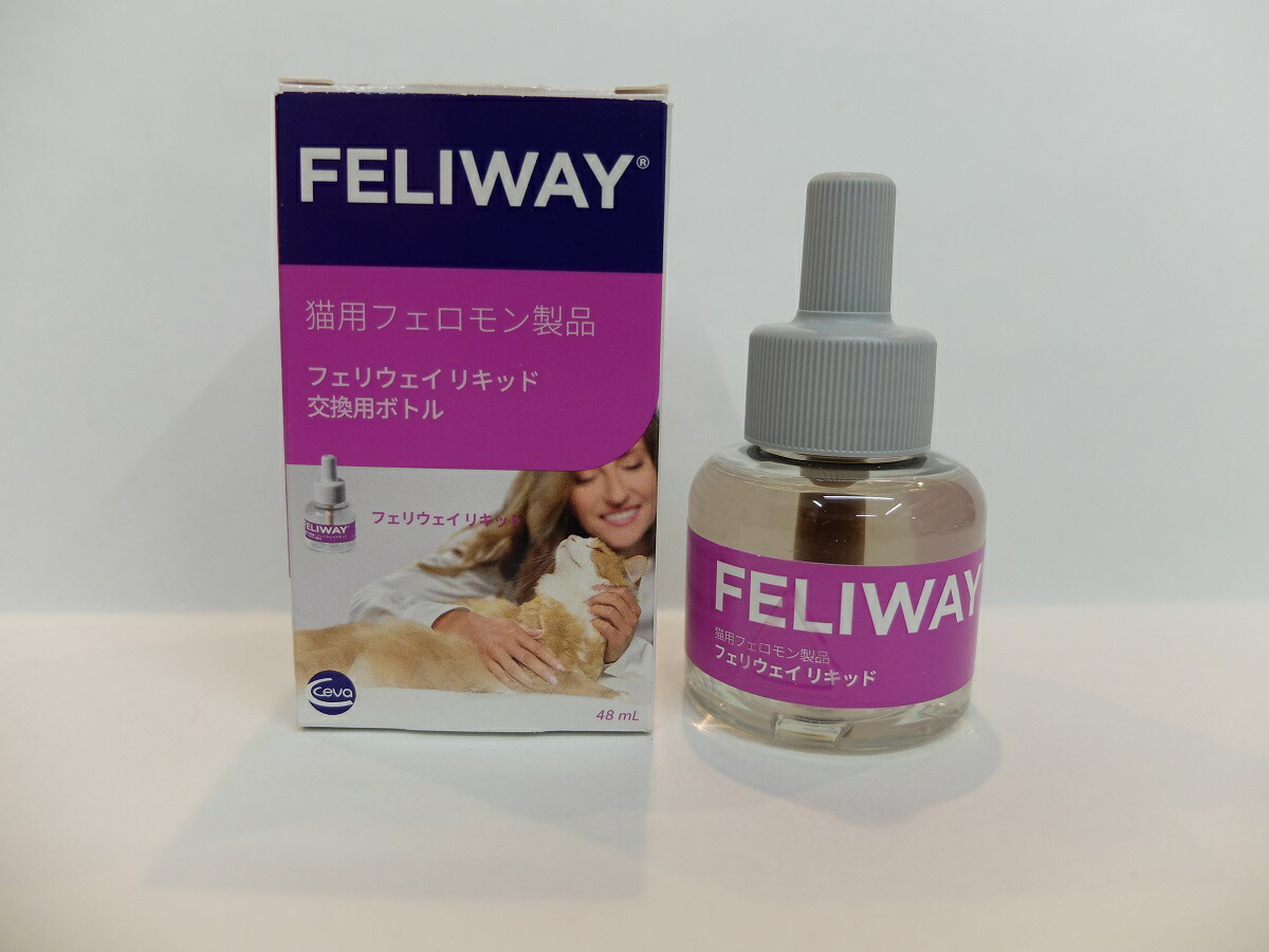 フェリウェイ　FELIWAY　リキッド交換用ボトル　4個セット フェリウェイ リキッド 交換用ボトル｜【公式】フェリウェイ