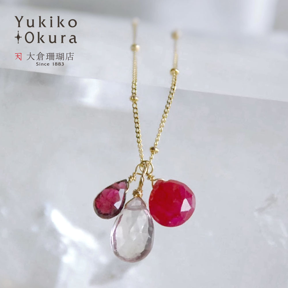 楽天市場】ピンクサファイア チャーム ペンダント トップ 18金